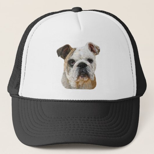 Engelse Bulldog Petten (Voorkant)
