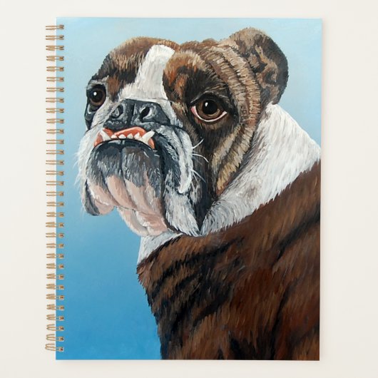 Engelse Bulldog Planner (Voorkant)