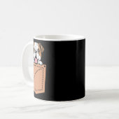 Engelse Bulldog Pocket Dog Koffiemok (Voorkant links)