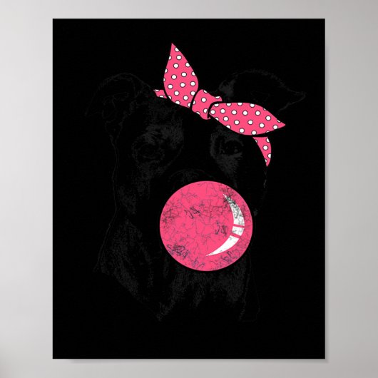 Engelse Bulldog Poster (Voorkant)