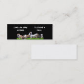 Engelse Bulldog Producten Mini Visitekaartje (Voorkant / Achterkant)