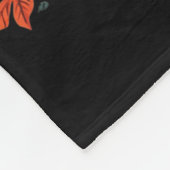 Engelse Bulldog Pumpkin Halloween Thanksgiving Man Fleece Deken (Hoek)
