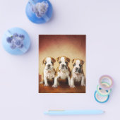 Engelse Bulldog Puppies Echt waar Flyer (Enkel)