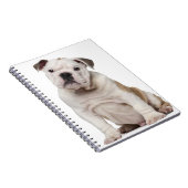 Engelse bulldog puppy (2 maanden oud) notitieboek (Rechterzijde)