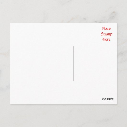 Engelse Bulldog Puppy Dog Blank Briefkaart (Achterkant)