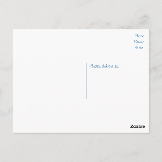 Engelse Bulldog Puppy Dog Blank Briefkaart (Achterkant)