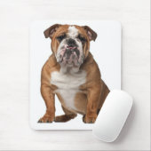 Engelse Bulldog Puppy Dog Canine Mousepad Muismat (Met muis)