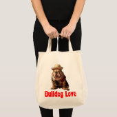 Engelse Bulldog Puppy Hond Tas (Voorkant (product))