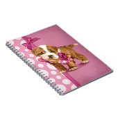 Engelse bulldog Puppy Notitieboek (Rechterzijde)