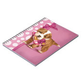 Engelse bulldog Puppy Notitieboek (Linkerzijde)