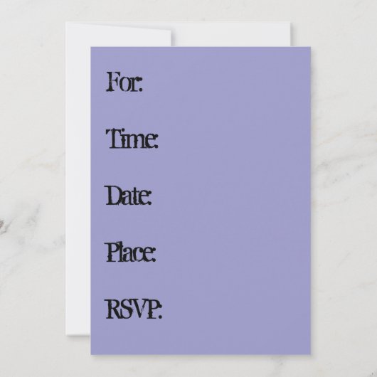 Engelse Bulldog Puppy Party Invitation Birthday an Kaart (Achterkant)