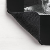 Engelse Bulldog Puppy Social Distance gaat weg Muismat (Hoek)