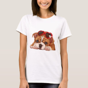 Engelse bulldog Puppy T-shirt