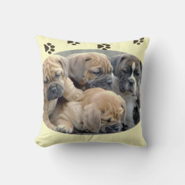 "Engelse Bulldog Puppy's" Kussen