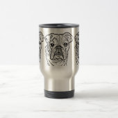 Engelse bulldog reismoug reisbeker (Center)