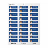Engelse Bulldog Retouradreslabels Etiket (Full Sheet)
