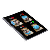 Engelse Bulldog Right Draag Face Mask Tanktop Notitieboek (Rechterzijde)