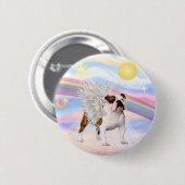 Engelse Bulldog Ronde Button 5,7 Cm (Voorkant /achterkant)
