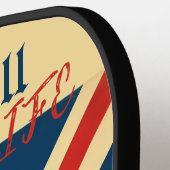 Engelse Bulldog Royal Guard Pickleball Paddle (Links Detail)