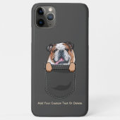 Engelse bulldog schattig hond papa hond mam Case-Mate iPhone case (Achterkant)