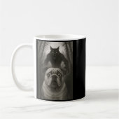 Engelse Bulldog Selfie Met Weerwolf Grappig Koffiemok (Links)