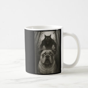 Engelse Bulldog Selfie Met Weerwolf Grappig  Koffiemok