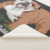 Engelse Bulldog Sherpa Deken (3/4)