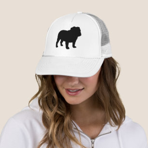 Engelse Bulldog Silhouet Trucker Pet