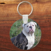 Engelse Bulldog Sleutelhanger (Voorkant)