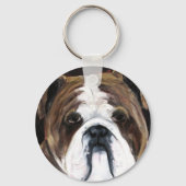 Engelse bulldog Sleutelhanger (Voorkant)