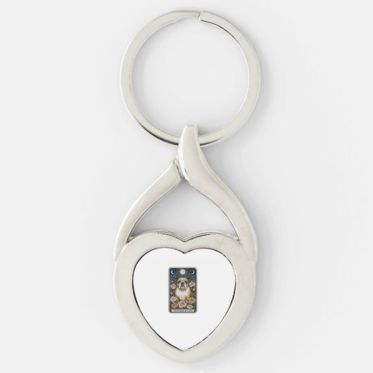 Engelse Bulldog Sleutelhanger (Voorkant)