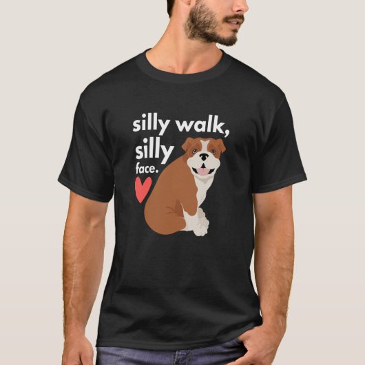 Engelse Bulldog Squishy Face Squishy Butt 1 T-shirt (Voorkant)