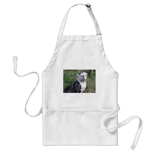 Engelse Bulldog Standaard Schort (Voorkant)