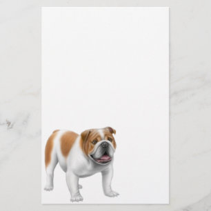 Engelse Bulldog Stationery Briefpapier