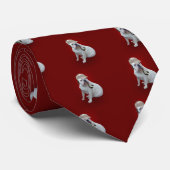 Engelse bulldog stropdas (Opgerold)
