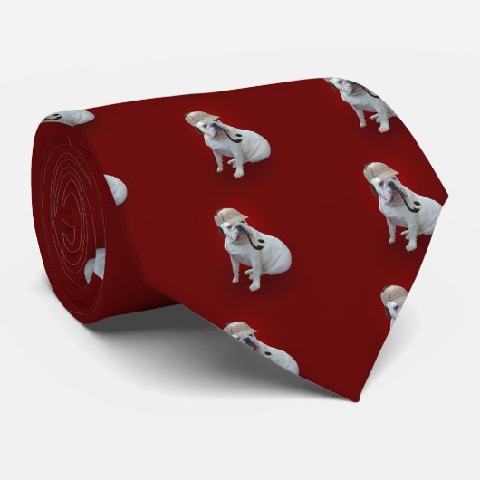 Engelse bulldog stropdas (Opgerold)