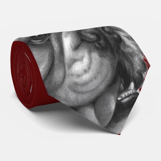 Engelse Bulldog Stropdas (Opgerold)