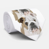 Engelse Bulldog Stropdas (Opgerold)