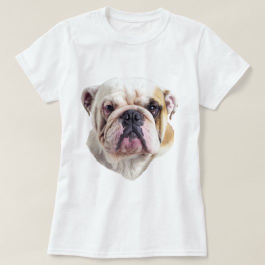 Engelse Bulldog T-shirt (Design voorkant)