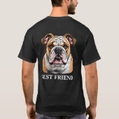 Engelse Bulldog T-shirt (Achterkant)