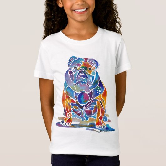 Engelse Bulldog T-shirt (Voorkant)
