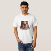 Engelse Bulldog T-shirt (Voorkant volledig)