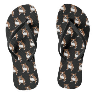 Engelse BullDog Teenslippers