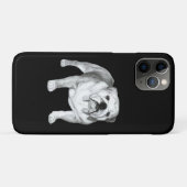 Engelse Bulldog tekening Case-Mate iPhone Case (Achterkant (horizontaal))