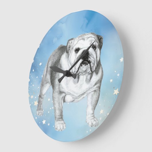 Engelse Bulldog tekening Grote Klok (Hoek)