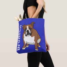 Engelse Bulldog Tote Bag