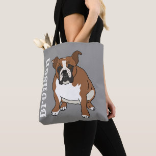 Engelse Bulldog Tote Bag