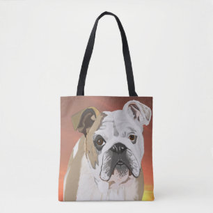 Engelse Bulldog Tote Bag