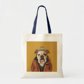 Engelse bulldog tote bag (Voorkant)