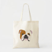 Engelse Bulldog Tote Bag (Voorkant)